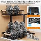 ENRUNEST Under Sink Organizer,2 Pack Under Kitchen Sink Organizer,2 Tier Sliding-Out,5 Level Height Adjustable,Thickened Carbon Steel,Anti-rust Treatment,For Kitchen Bathroom Black